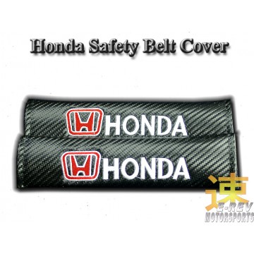 Honda Carbon Fibre Look Seat Belt Cushion