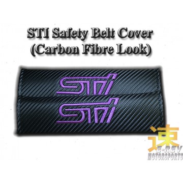 STI Carbon Fibre Look Seat Belt Cushion