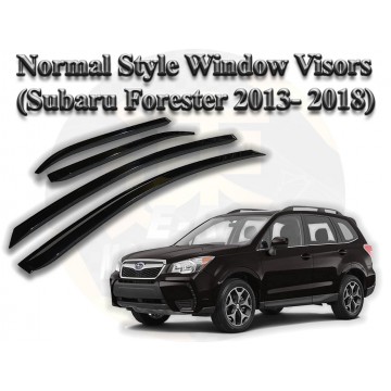Subaru Forester SJ (2012- 2018) Normal Style Window Visor