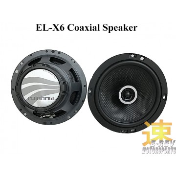 Rainbow Coaxial Speakers (EL-X6)